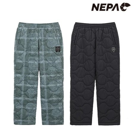 공용 써모퍼프 패딩 팬츠