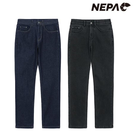 남성 데님 본딩 팬츠