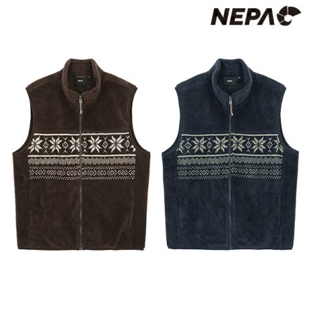 공용 노르딕 플리스 베스트