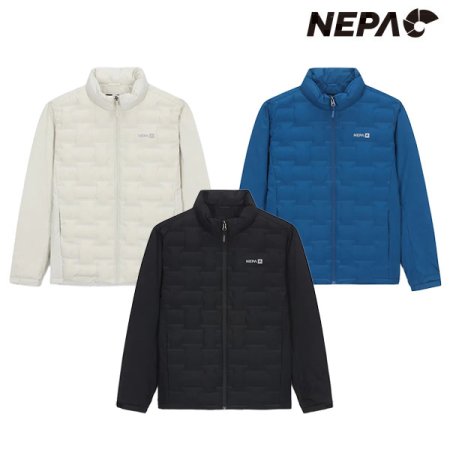 남성 글루 튜브 다운자켓