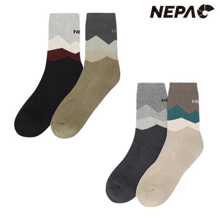 공용 오르고 장목 양말 2족세트