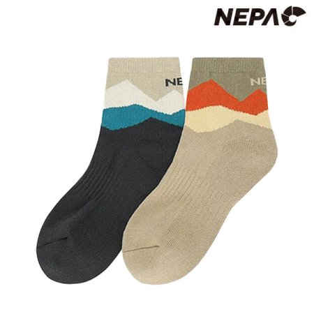 공용 오르고 단목 양말 2족세트