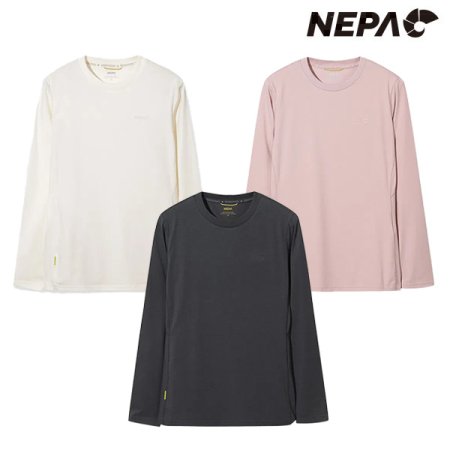 여성 패스파인더 로고 긴팔 티셔츠