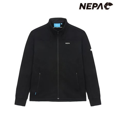 남성 폴라텍 기모 트레이닝 자켓