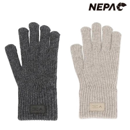 패치드 울 장갑