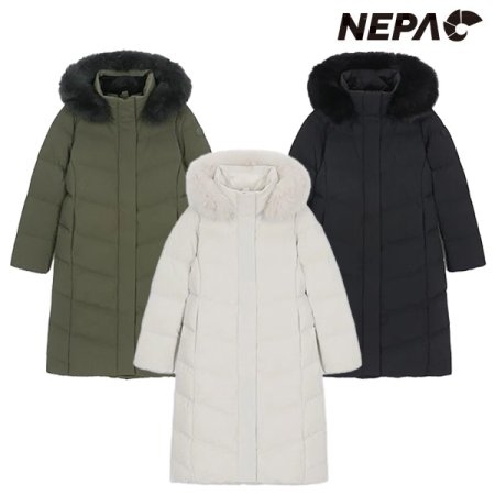 여성 프리미아 롱 다운자켓