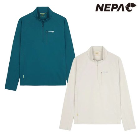 남성 더블자가드메쉬 긴팔 집업 티셔츠