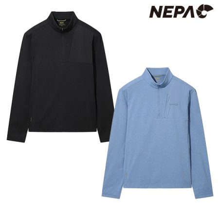 남성 하이브리드 집업 티셔츠