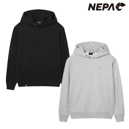 공용 그린 후드 풀오버