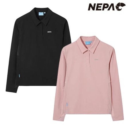 여성 퍼포먼스랩 긴팔 폴로 티셔츠