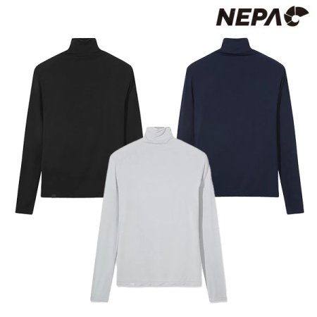 여성 모달 하이넥 티셔츠