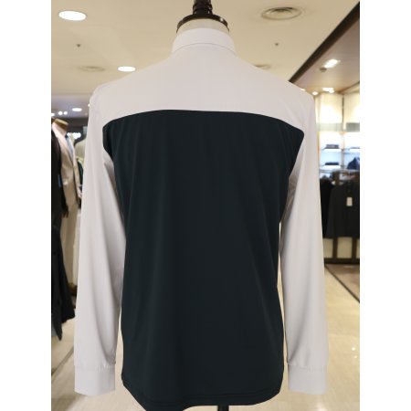 남성 실리콘 프린팅 긴팔 카라티셔츠