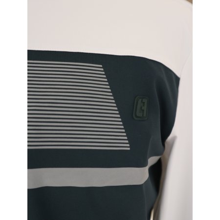 남성 실리콘 프린팅 긴팔 카라티셔츠