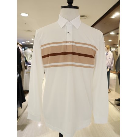 남성 익셀 블럭 면혼방 카라티셔츠