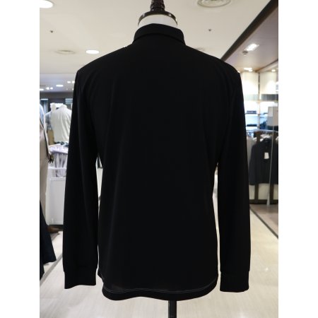 남성 PRT 블랙 티에리 긴팔 티셔츠