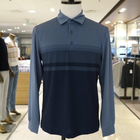 남성 카츠온 터치 프린트 긴팔티셔츠