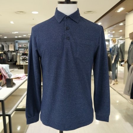 남성 트윌 패턴 베이직 티셔츠