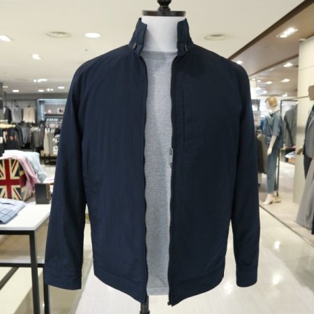 남성 디테쳐블 카키 라이닝 비조점퍼