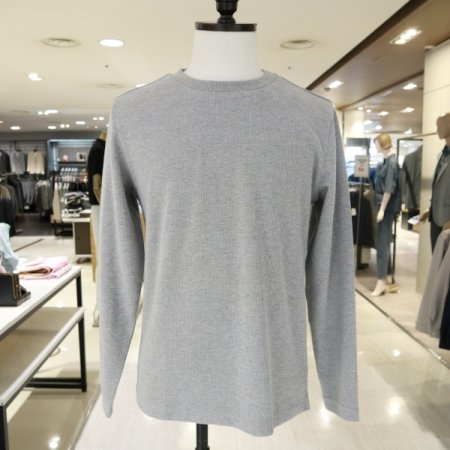 남성 리팅 라운드 티셔츠