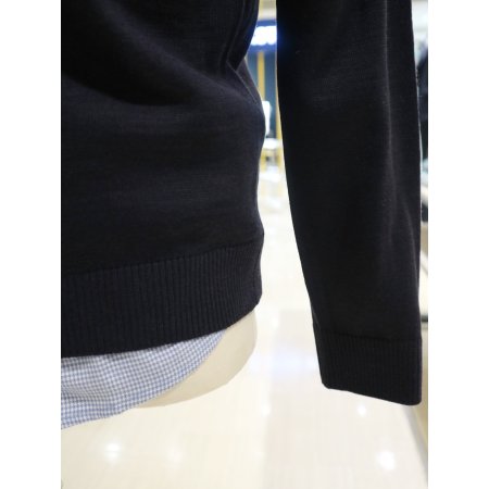 남성 플레인 버튼 카라 니트 가디건