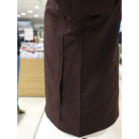 남성 절개 디테일 와인 점퍼