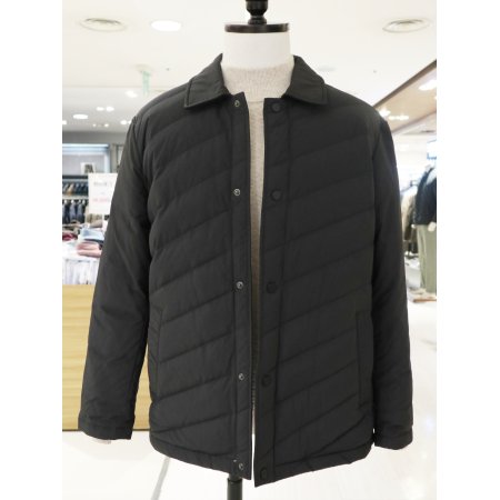 남성 튜브 트윌 덕다운사파리 경량패딩