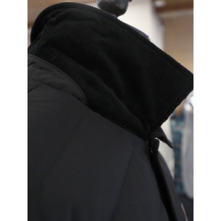 남성 튜브 트윌 덕다운사파리 경량패딩