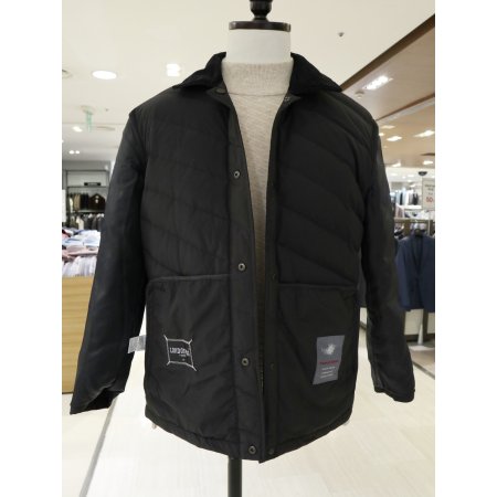 남성 튜브 트윌 덕다운사파리 경량패딩