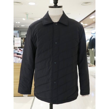 남성 튜브 트윌 덕다운사파리 경량패딩