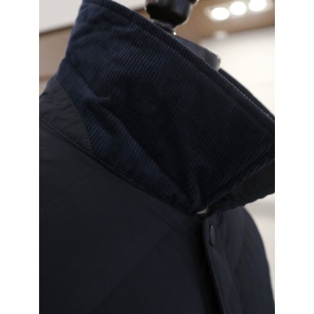 남성 튜브 트윌 덕다운사파리 경량패딩