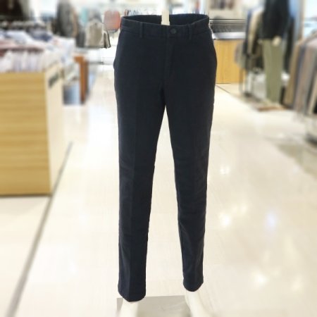 남성가먼트 네이비 면 스판팬츠