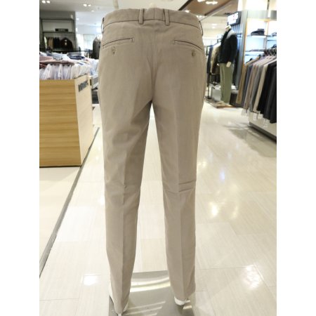 남성가먼트 베이지 면 스판팬츠