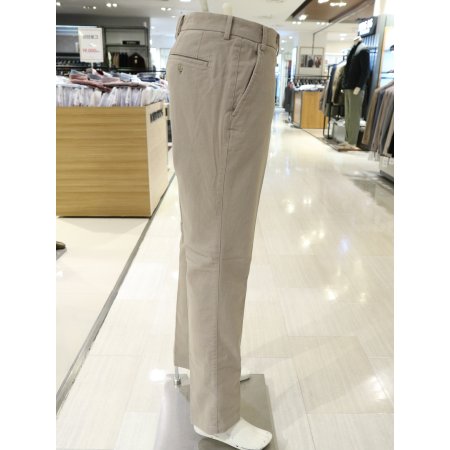 남성가먼트 베이지 면 스판팬츠