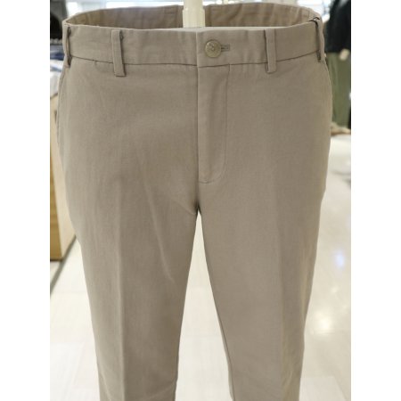 남성가먼트 베이지 면 스판팬츠