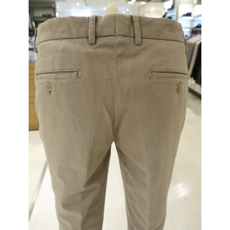 남성가먼트 베이지 면 스판팬츠