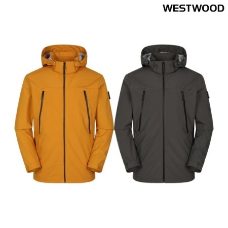 남성 3레이어 방수 솔리드 자켓