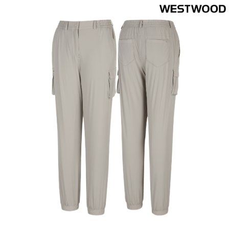 안감형 간절기 여성 오비 조거 팬츠