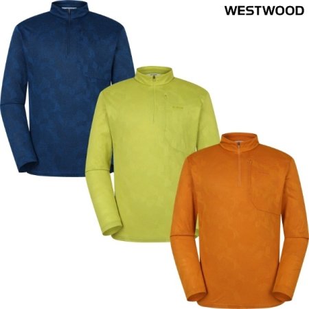 맨 자카드 긴팔 집티