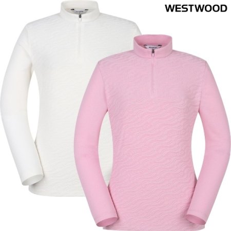 우먼 물결 자카드 집티