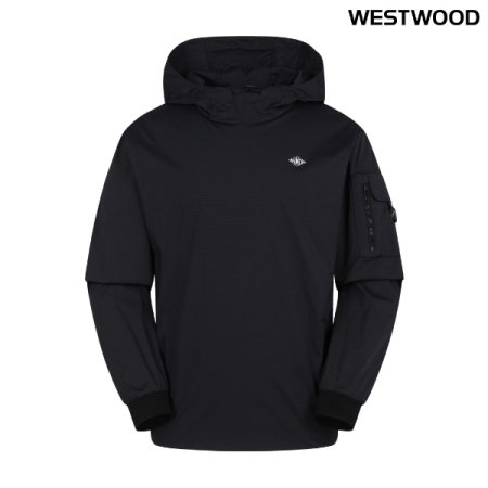 맨 네오 와플 후드 티셔츠