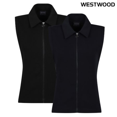 우먼 카라 방풍 베스트