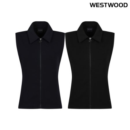 간절기 여성 카라 방풍 베스트