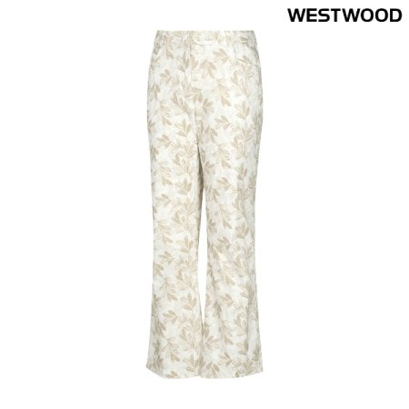 봄 여성 플라워 팬츠 1E