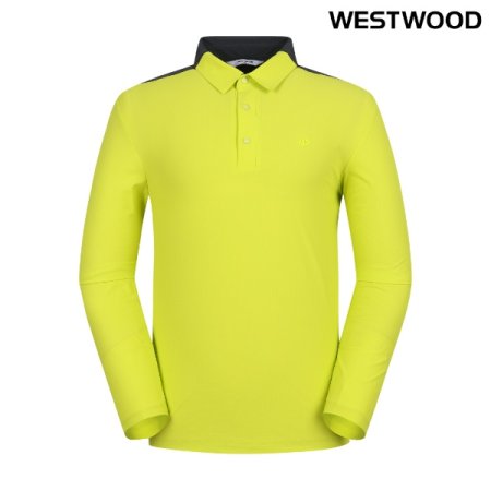 남성 배색 트리코트 폴로티 LM