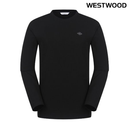 남성 네오 그래픽 긴팔티 BK