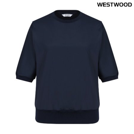 우븐 레이어드 여성 라운드 5부 NV