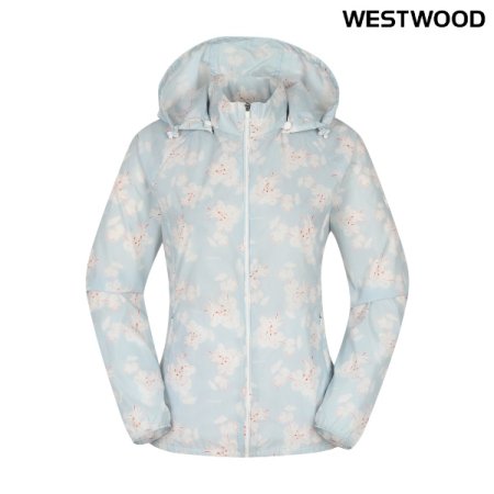 우먼 프린트 방풍자켓 1P