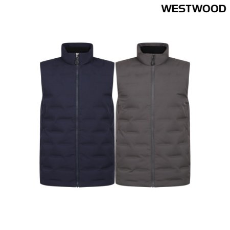 간절기 베이직 튜브 남성 다운 베스트