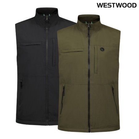 맨 멀티 포켓 방풍 베스트