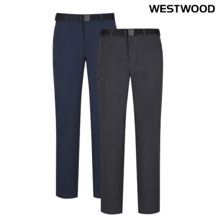 맨 절개형 포켓 팬츠